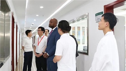 非洲大陆自贸区秘书处代表团考察省银河yh0076集团
